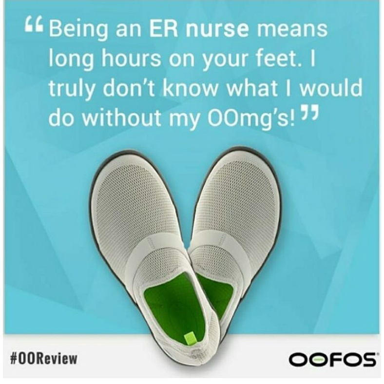 SEPATU PRIA OOFOS PLANTAR FASCIITIS 100%ASLI