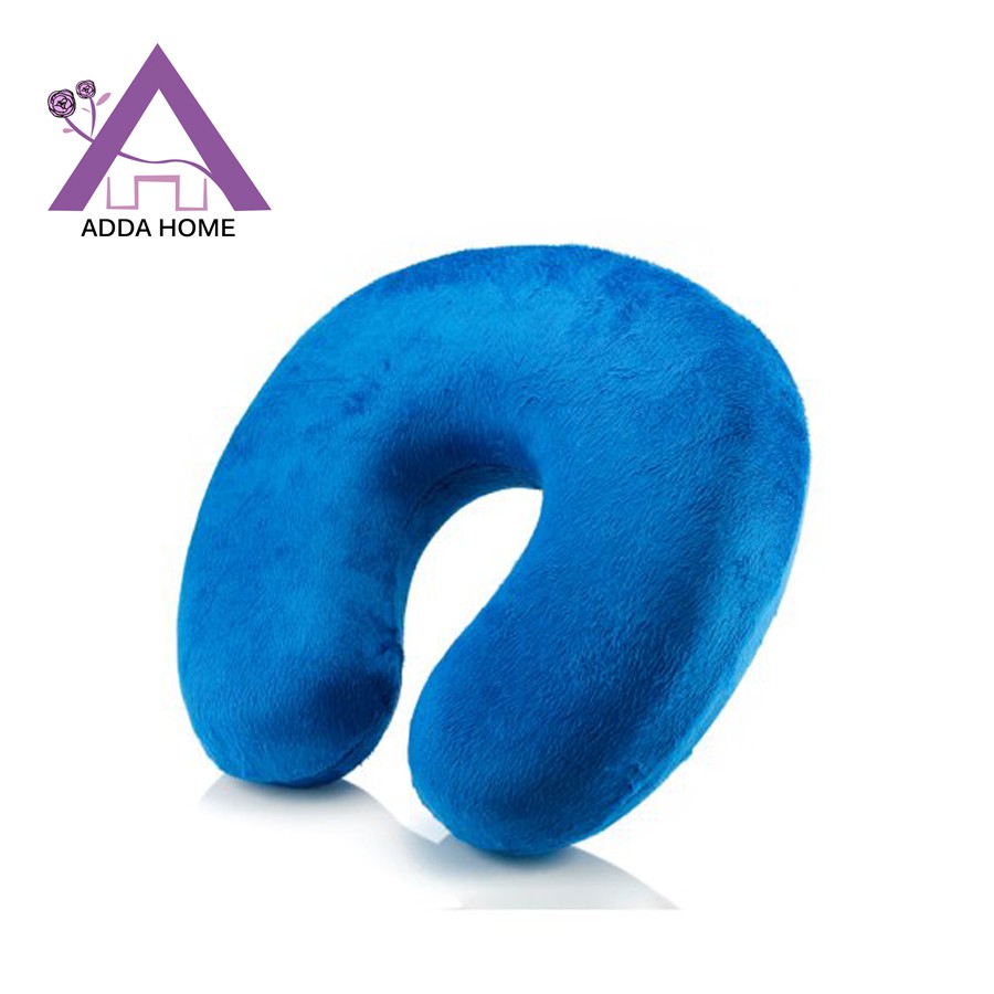 Adda Home - Bantal Leher Travel Pillow Memory Foam - Warna Random