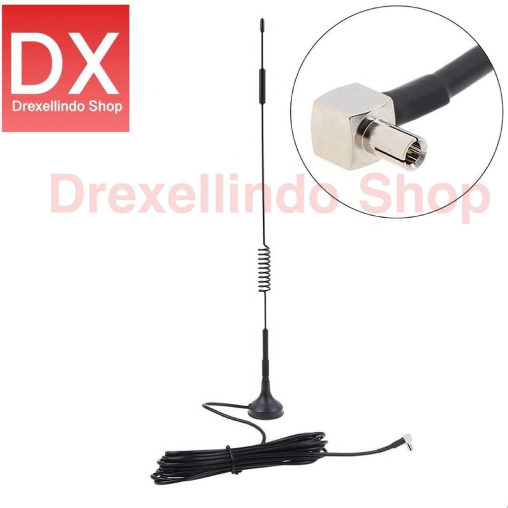 TS9 Antenna Spiral 7dBi 4G LTE 3G WCDMA GSM 3G 2.4G Kabel 5 meter