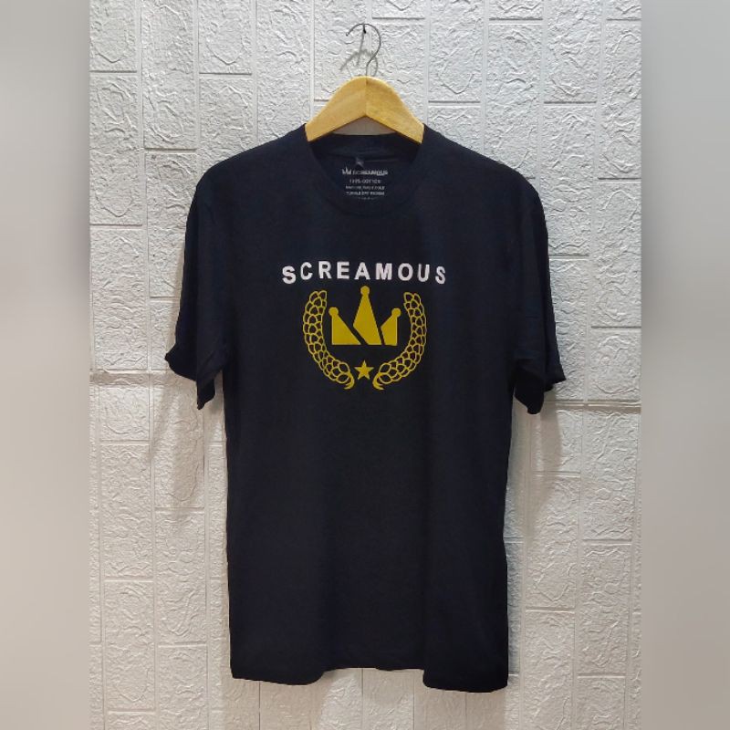 KAOS DISTRO SCREAMOUS | COTTON 30S BM ORI