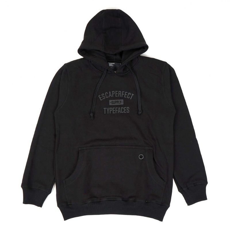 Hoodie Escaperfect "Collage Black"