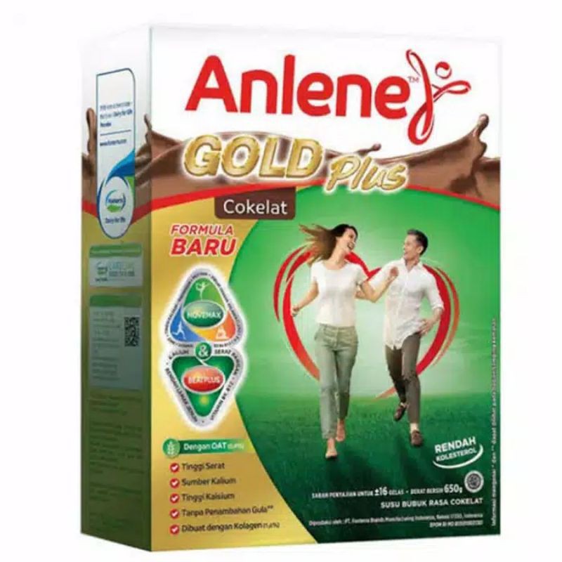 Anlene gold plus 650gr Coklat