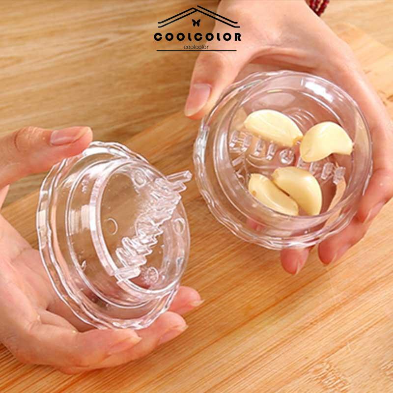 CODDapur Putar Bawang Putih Kotak Garlic Mixer Bawang Putih Tekan Bawang Putih Masher- cl