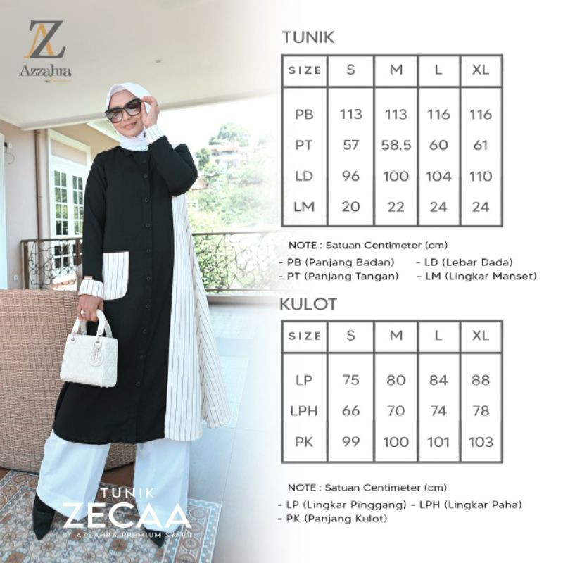 Tunik Zecca by Azzahra premium syari