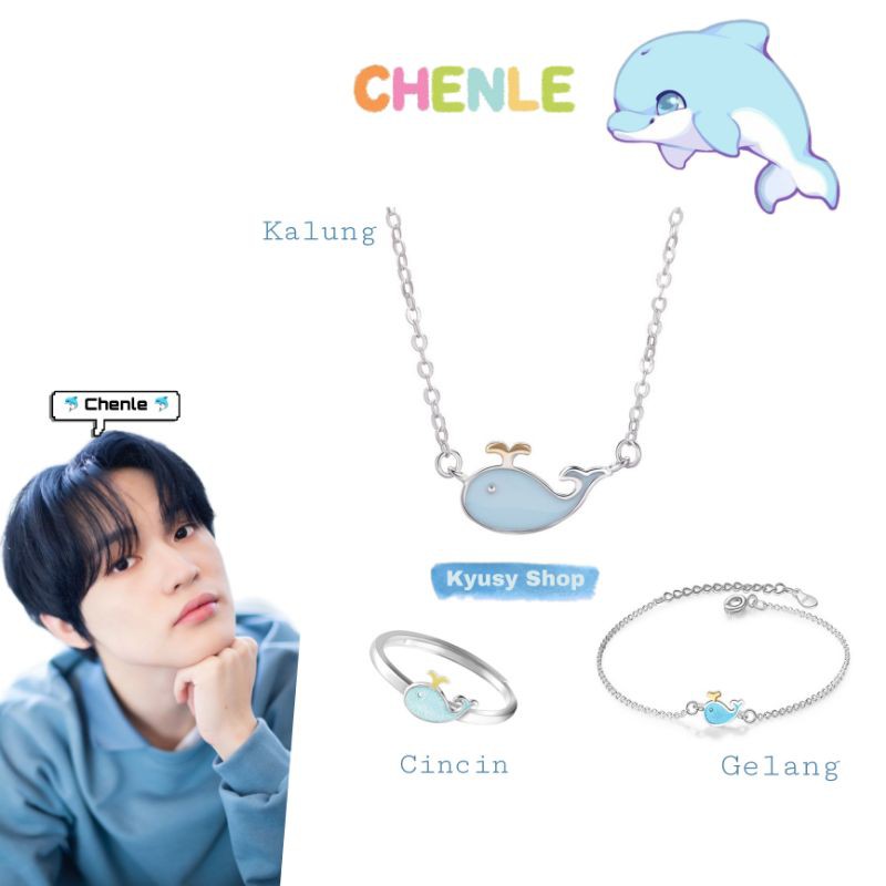 NCT Chenle Kalung Gelang Cincin Dolphin