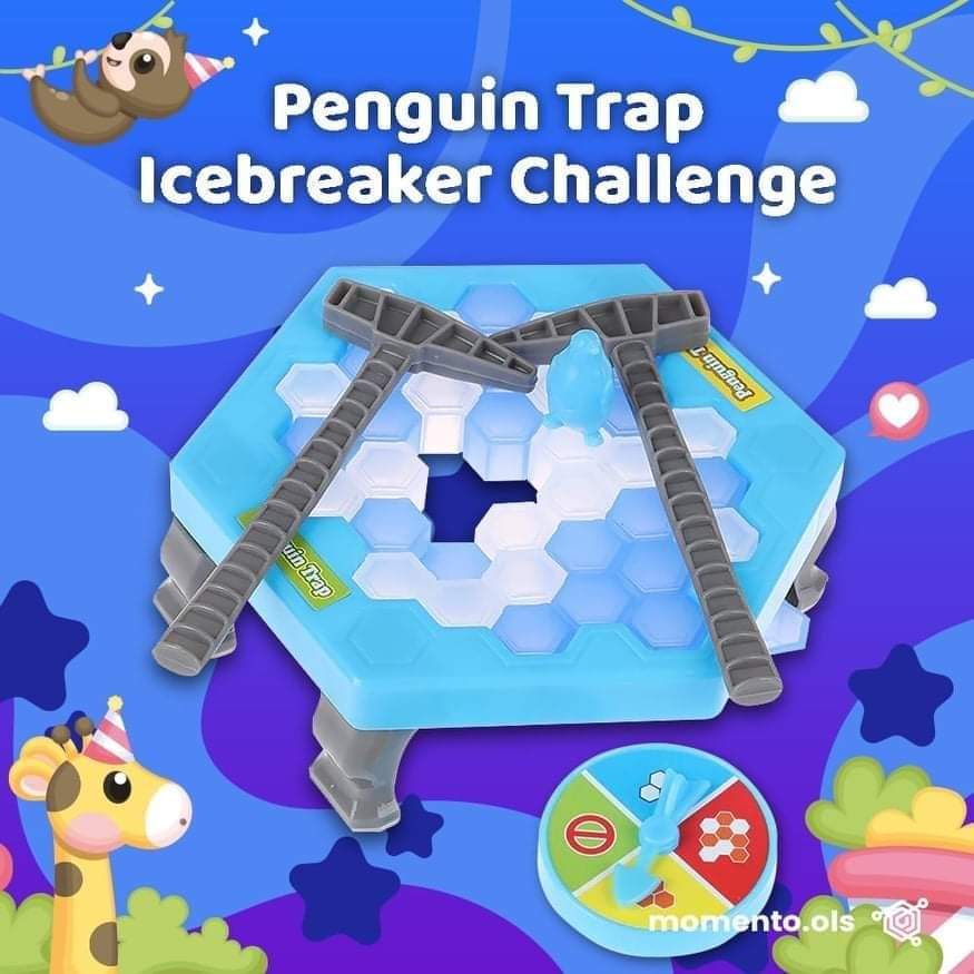 Image of MAINAN ICE BREAKING PINGUIN PUZZLE GAME MAINAN EDUKASI PENGUIN BOARD GAME SERU PROMO TERMURAH TERLARIS TERBARU COD #5