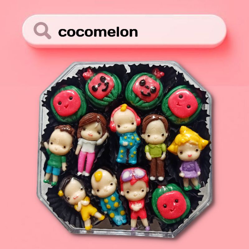 

Coklat idul fitri 1444 h cocomelon cokelat kartun hadiah anak puasa sajian lebaran