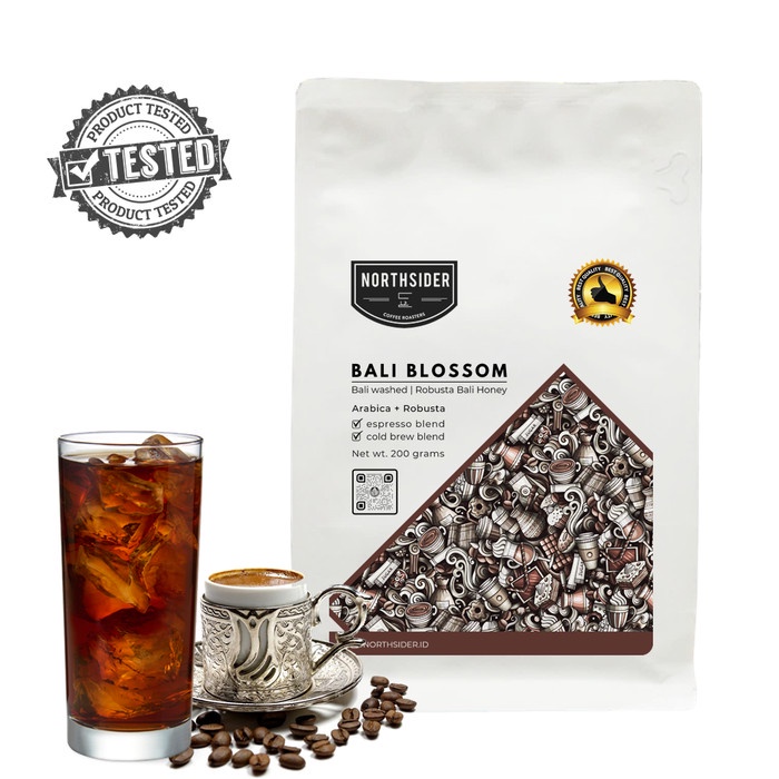 

Kopi-Biji- Kopi Bali Blossom Blend For Espresso-Northsider Specialty Coffee - Biji Kopi -Biji-Kopi