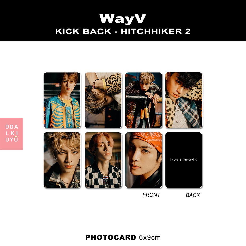 WayV - photocard [KICK BACK] Hitchhiker 2
