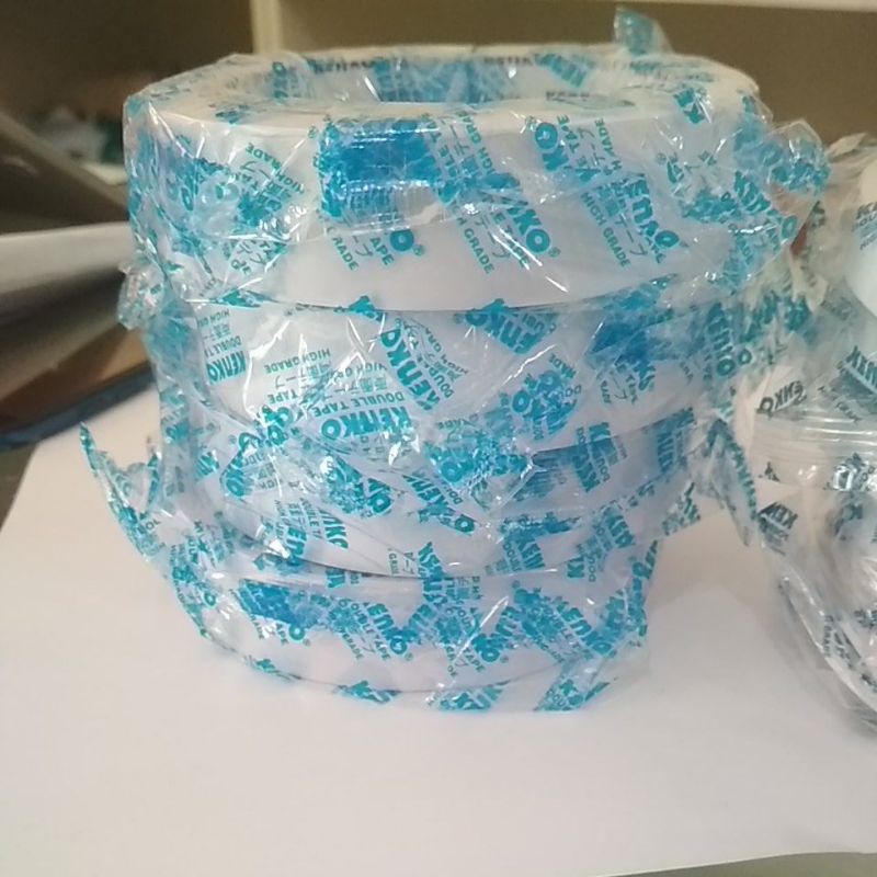 

double tape kenko putih 1 inchi dan 1/2 inchi