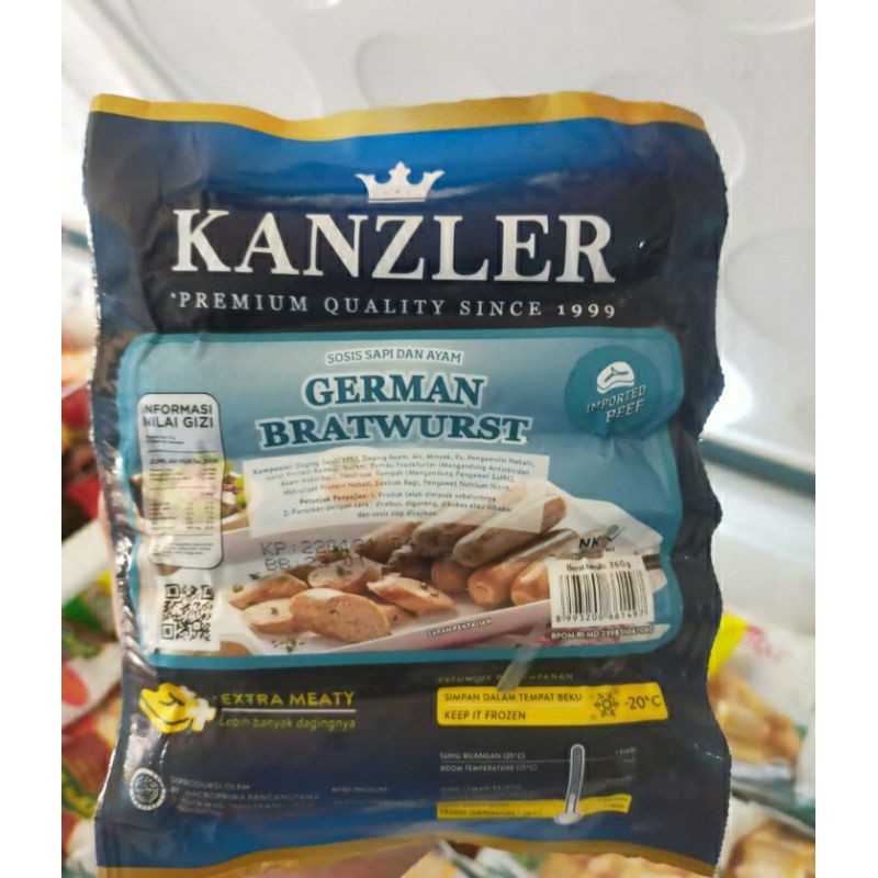 

Kanzler German Bratwurst Termurah / Kanzler Sosis Sapi Dan Ayam Termurah