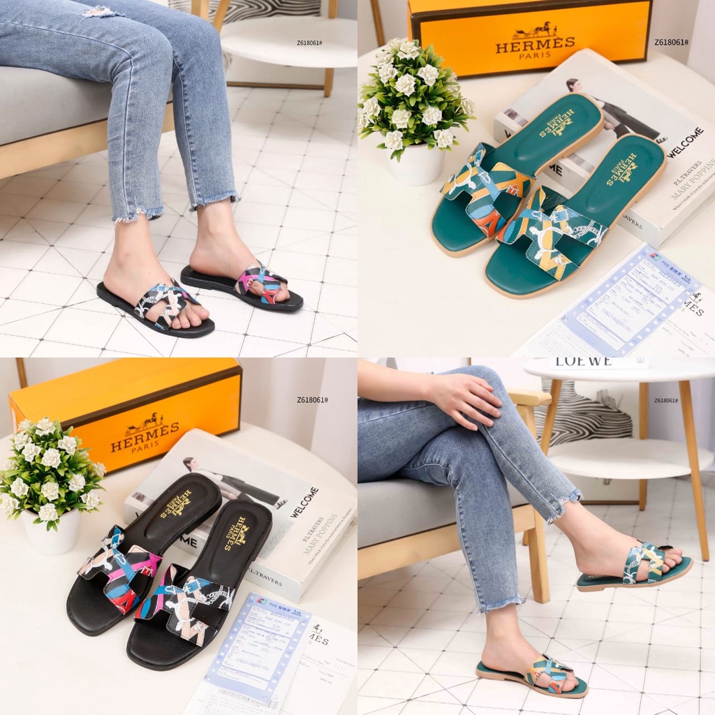 Cavalcadour Oran Flat Sandal Wanita Z618061