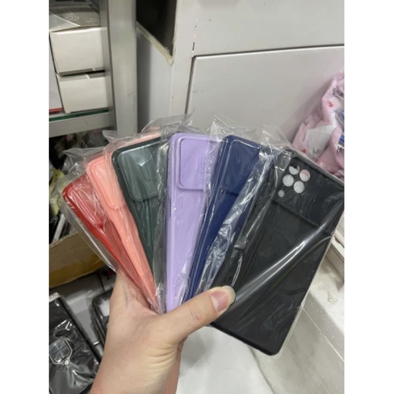 SAMSUNG A22 4G CASE CAMSHIELD SLIDE PENUTUP KAMERA BELAKANG