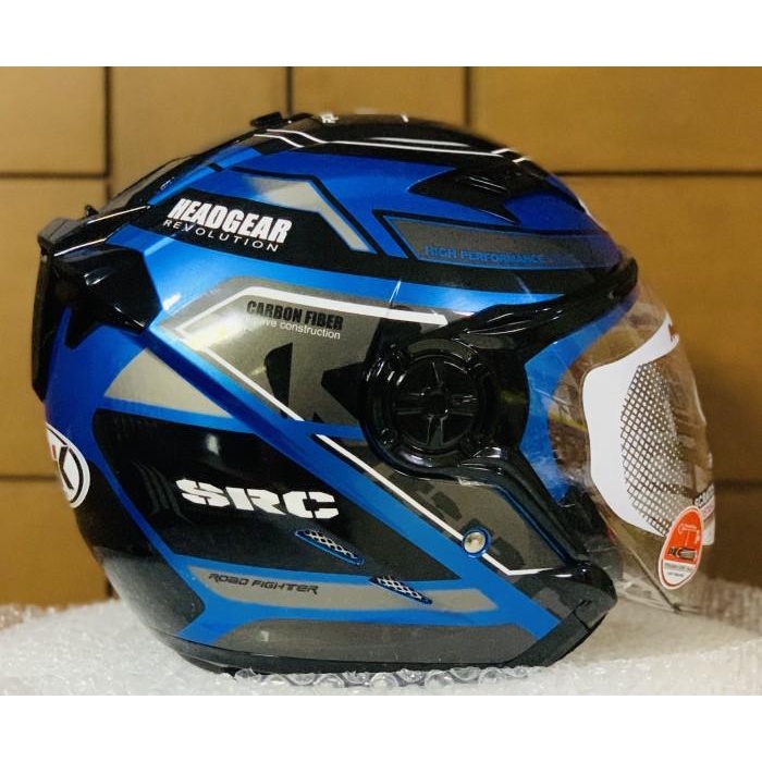 Cover Helm / Nhk Gladiator Touring Blue Metalic