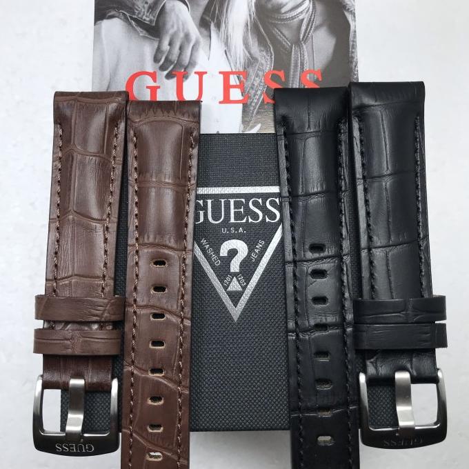 Tali Jam Tangan Guess Kulit Croco Original Terbaru