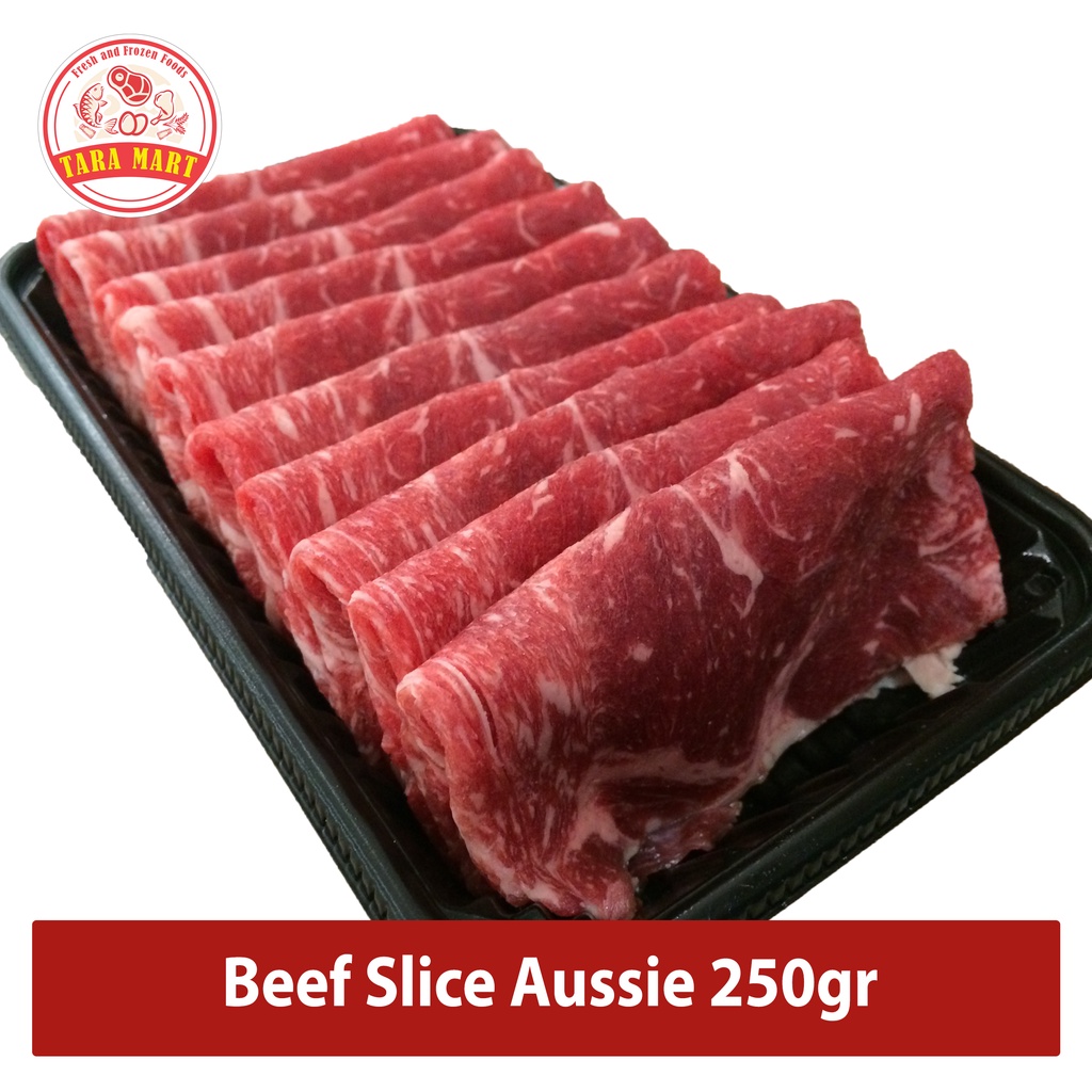 

[ TARAMART ] Beef Slice Aussie 250gr