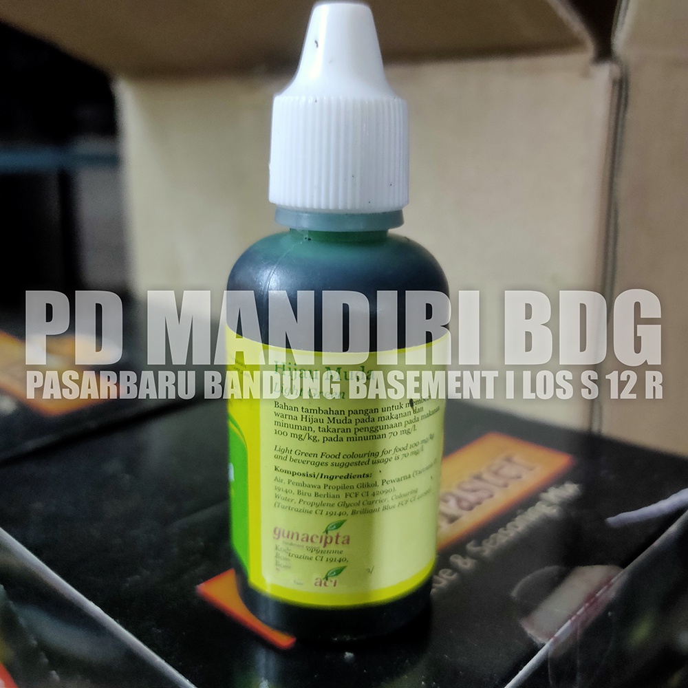 

KOEPOE PEWARNA HIJAU MUDA 30 ML