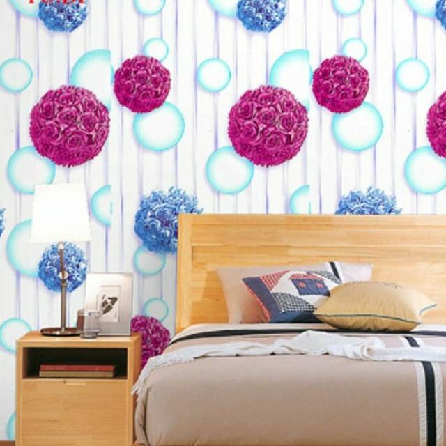 Wallpaper Dinding Kamar Tidur Wallpaper Tembok Ruang Tamu Wallpaper Dapur Wallpaper Dinding Stiker K