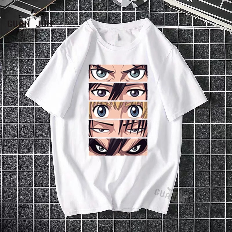 T shirt Baju kaos Levi Ackerman Rivaille Anime Shingeki No Kyojin Attack On Titan Kaos Anime Attack On Titan Levi Ackerman Mikasa Eren Big Size Kaos Anime Eren Yeiger Attack On Titan Aot Baju Anime Aot Anak Laki laki umur 10 Kaos Anime Aot Murah Anak