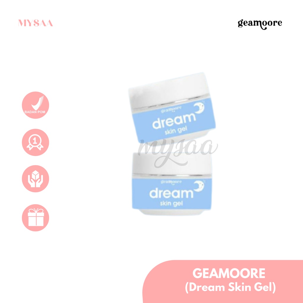 READY STOCK RED JELLY GEAMOORE DREAM SKIN GEL AMAN BPOM MURAH
