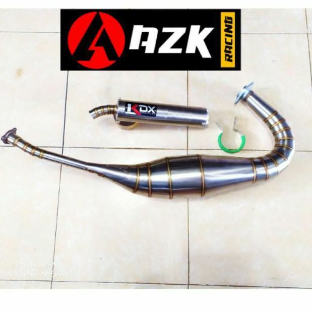Knalpot KDX Stainless NINJA RR / NINJA 150 RR