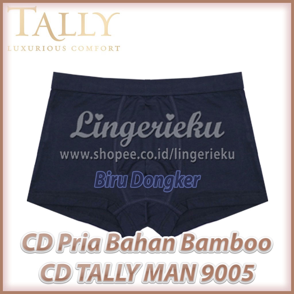 Tally 9005 CD Celana Dalam Boxer Pria Dewasa Bahan Katun Spandeks