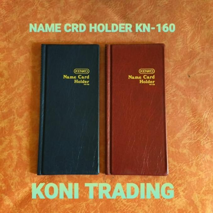 

Office & Stationery | Document Organizer | Kenko Deluxe Name Card Holder Kn-160 Bahan Tebal | Best Seller