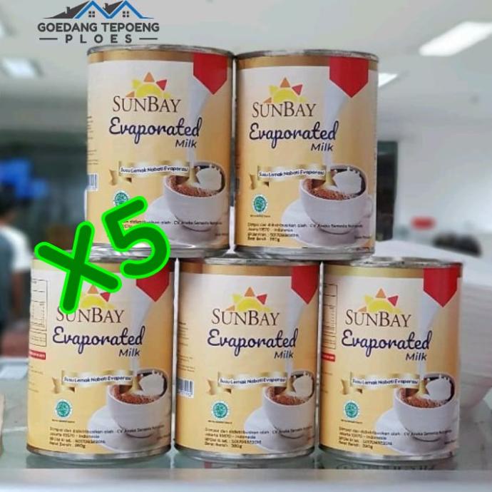 

(BISA COD) SUSU EVAPORASI / EVAPORATED MILK SUNBAY 5 KALENG SALE Kode 708