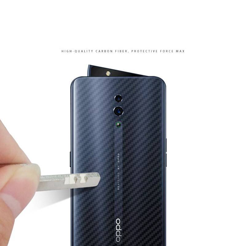 Pelindung Layar Belakang Full Cover Bahan Carbon Fiber Untuk Oppo Reno 4pro 5pro 3pro 2z Ace 3d