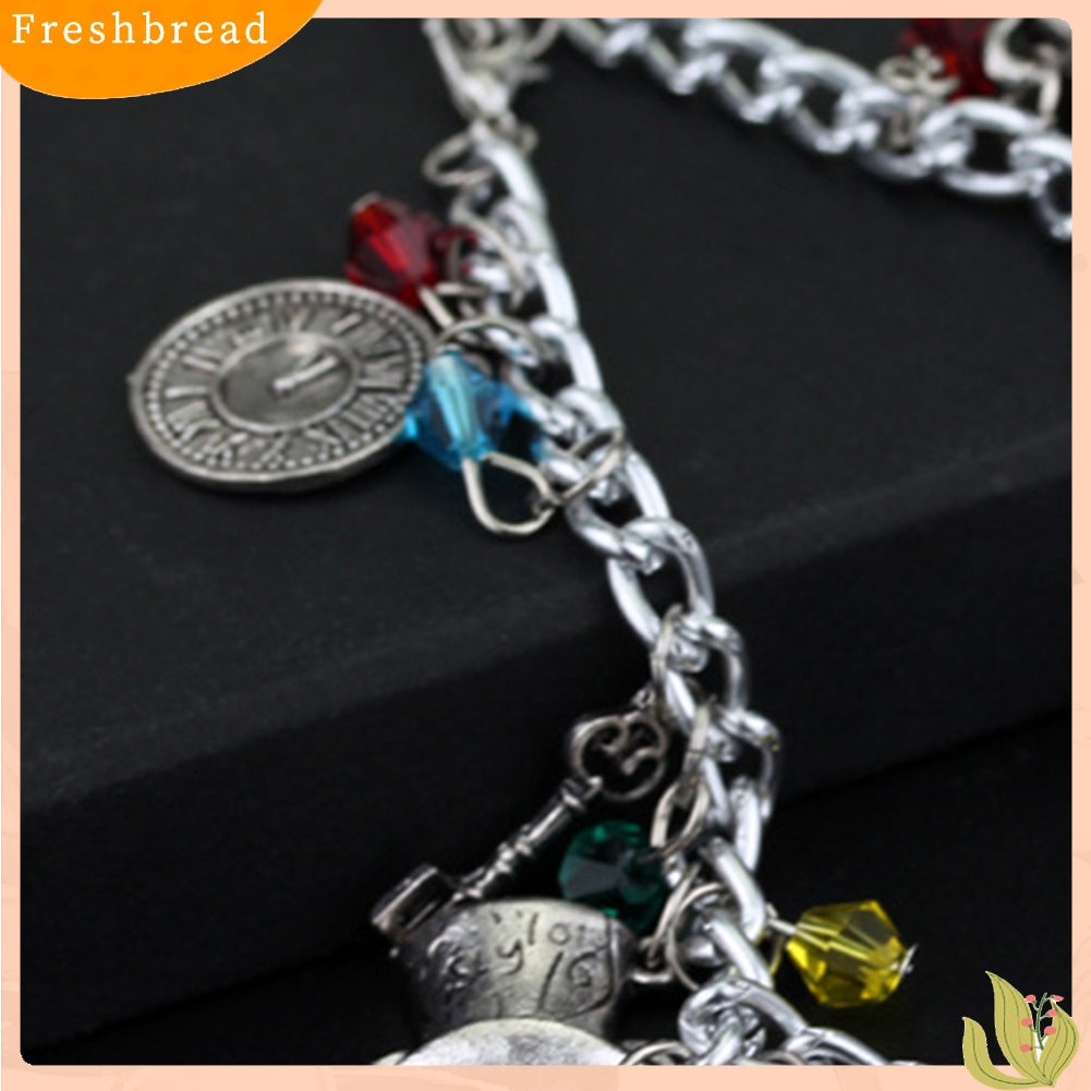 [TERLARIS]Fashion Alice In Wonderland Ca-t Hatter Rabbit Magic Bracelet Bangle Jewelry Gift