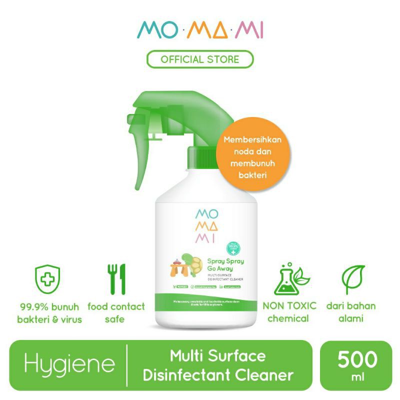 Momami spray spray go away multisurface cleaner spray - disinfektan
