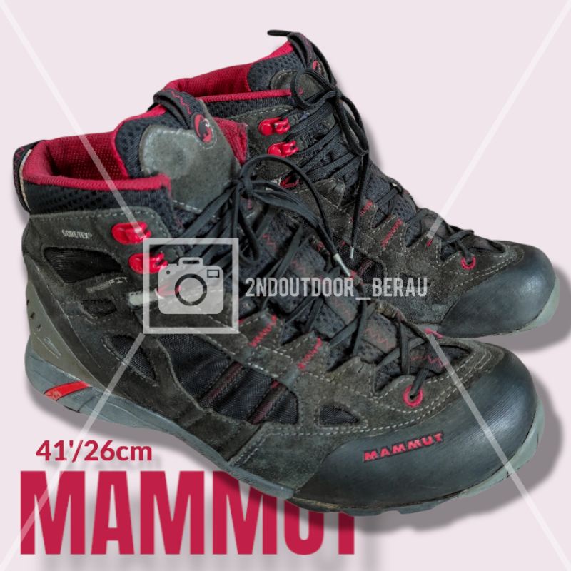 Mammut Size 41 - Sepatu Gunung Outdoor Second SO492