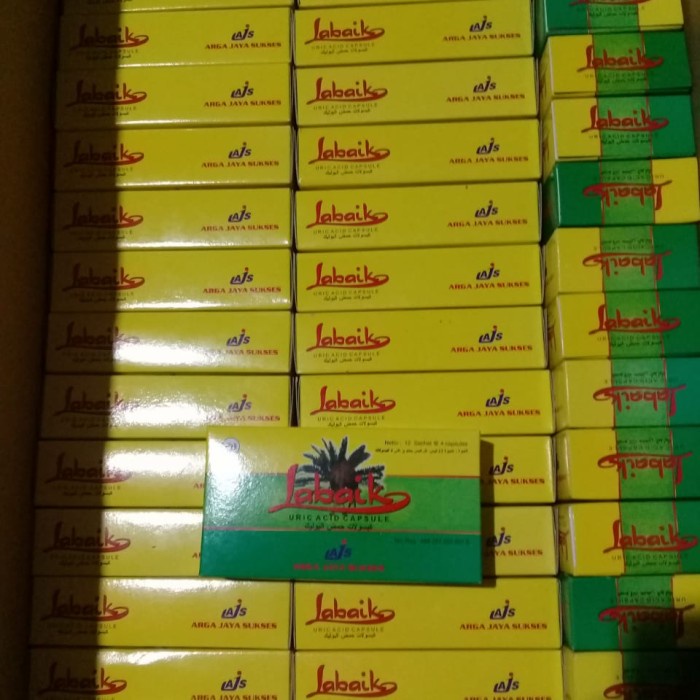 Kapsul Labaik Original - Pegel Linu Asam Urat