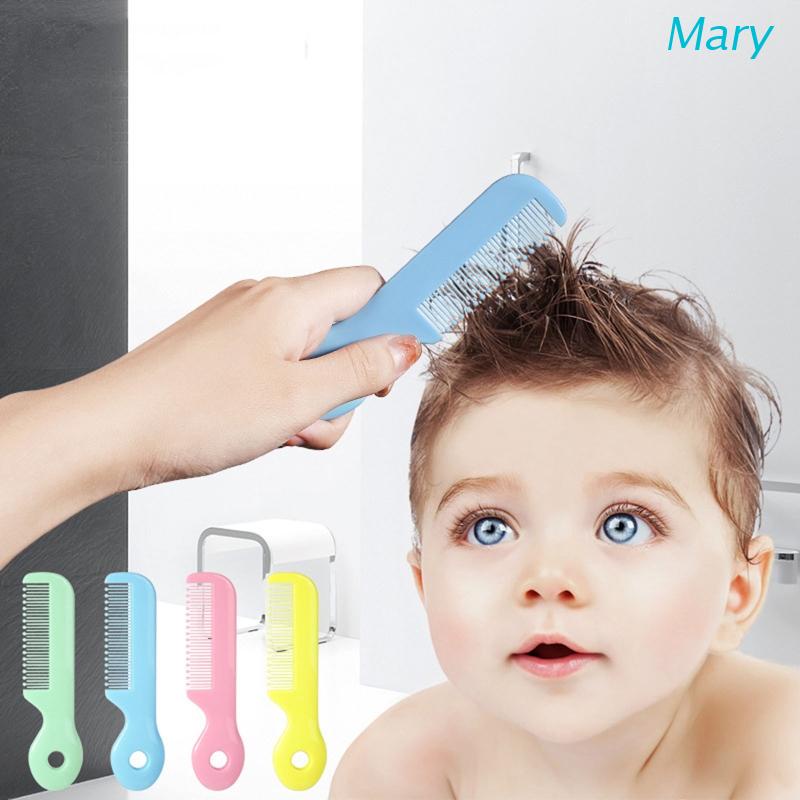 Mary Sisir Rambut Anti Kusut Warna Macaron Untuk Bayi / Anak Laki-Laki / Perempuan