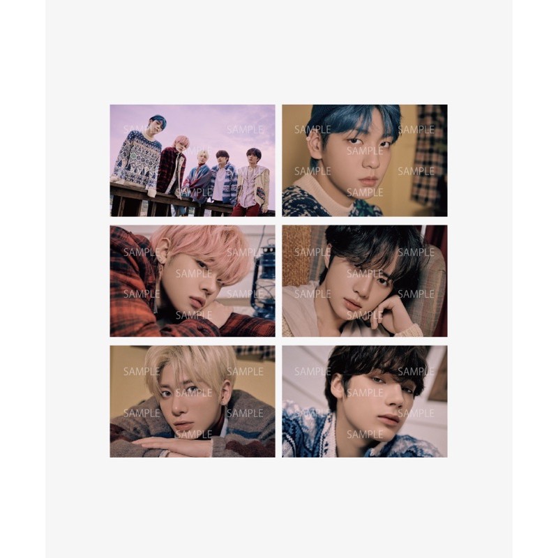 READY Postcard TXT Still Dreaming Album Japan TXT SOOBIN