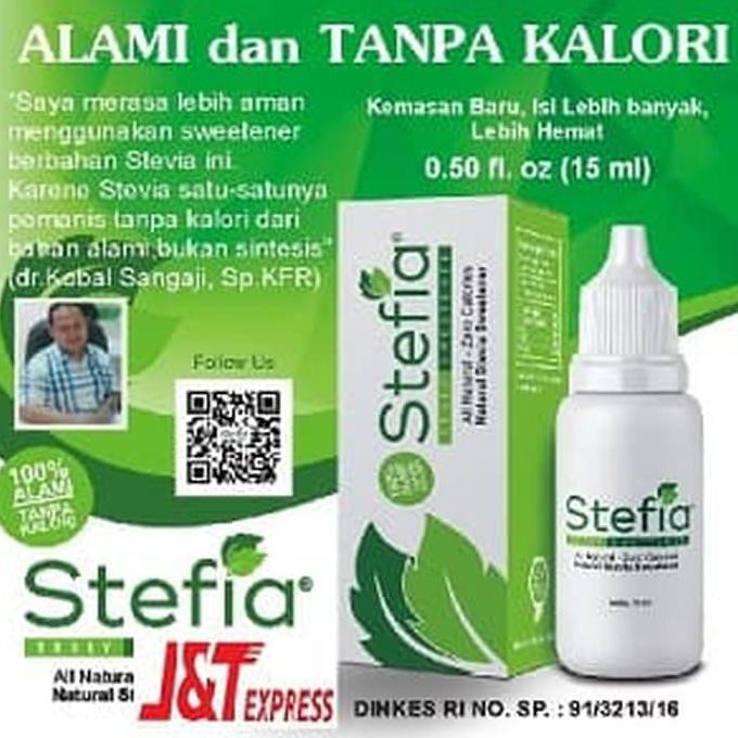 

STEFIA gula diet diabetes 0 kalori dari daun stevia