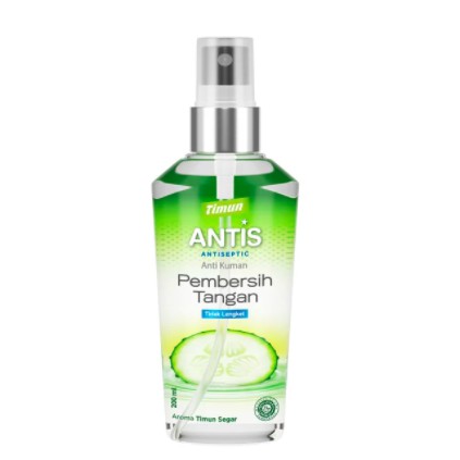 Antis Hand Sanitizer Jeruk Nipis / Timun 200ml