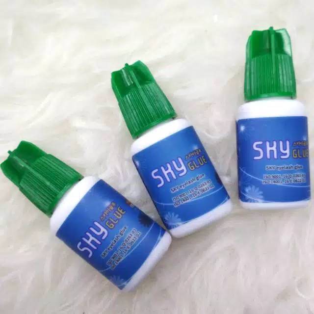 Sky glue TIDAK PEDIH DIMATA/ LEM BULU MATA/ EYELASH EXTENSION