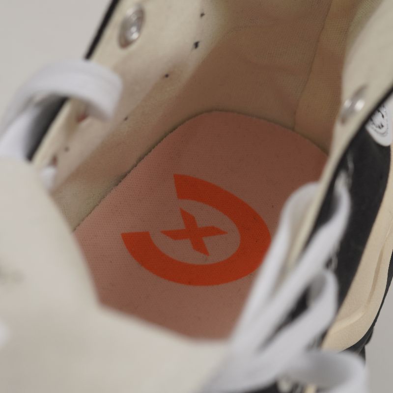 Converse Run Star Montion Canvas Platform Black White