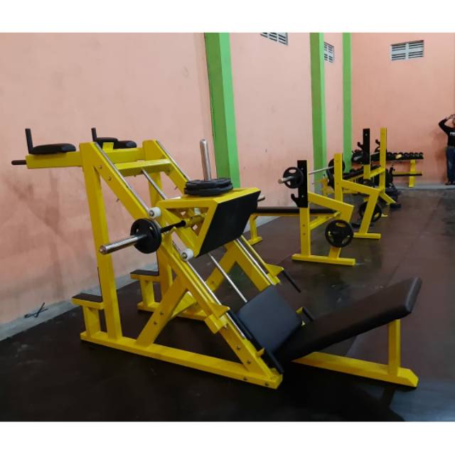 Alat Gym Fitness Leg Press Dipping