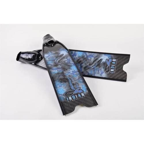 Long Fin Carbon C4 Indian Camo Spearfishing Freediving