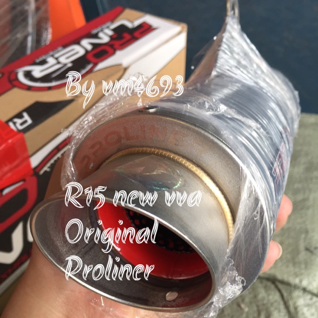 Knalpot racing r15 new vva v3 produk original proliner