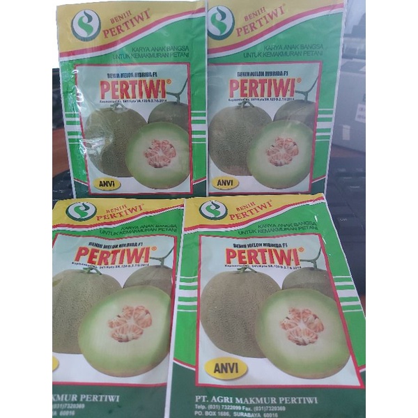 Benih Melon Hibrida F1 PERTIWI 600 biji (anti virus)