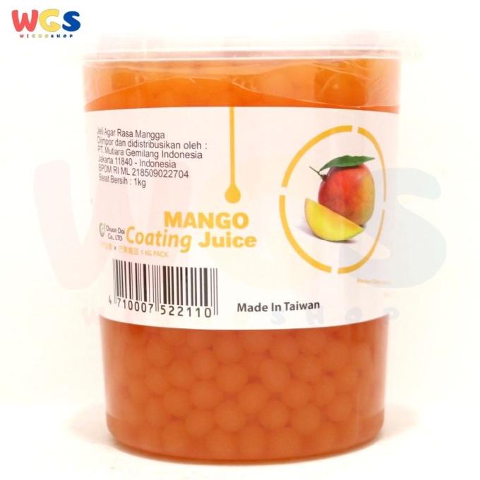 

Diskon Chuan Dai Popping Boba Mango Coating Juice 1kg Diskon