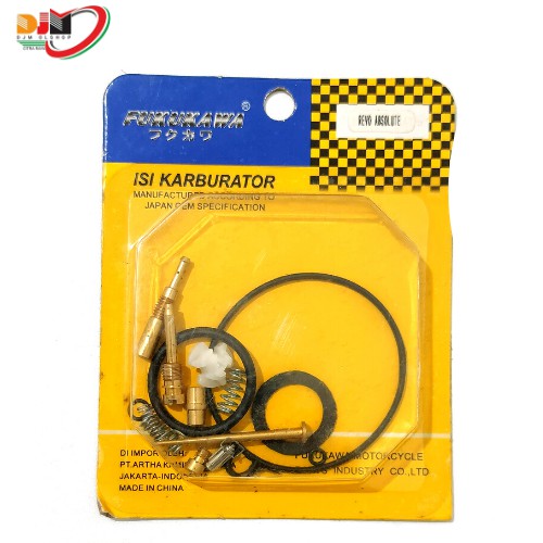 Reparkit Karburator Fukukawa Isi komponen Karburator ALL TYPE Honda &amp; Kawasaki Ninja