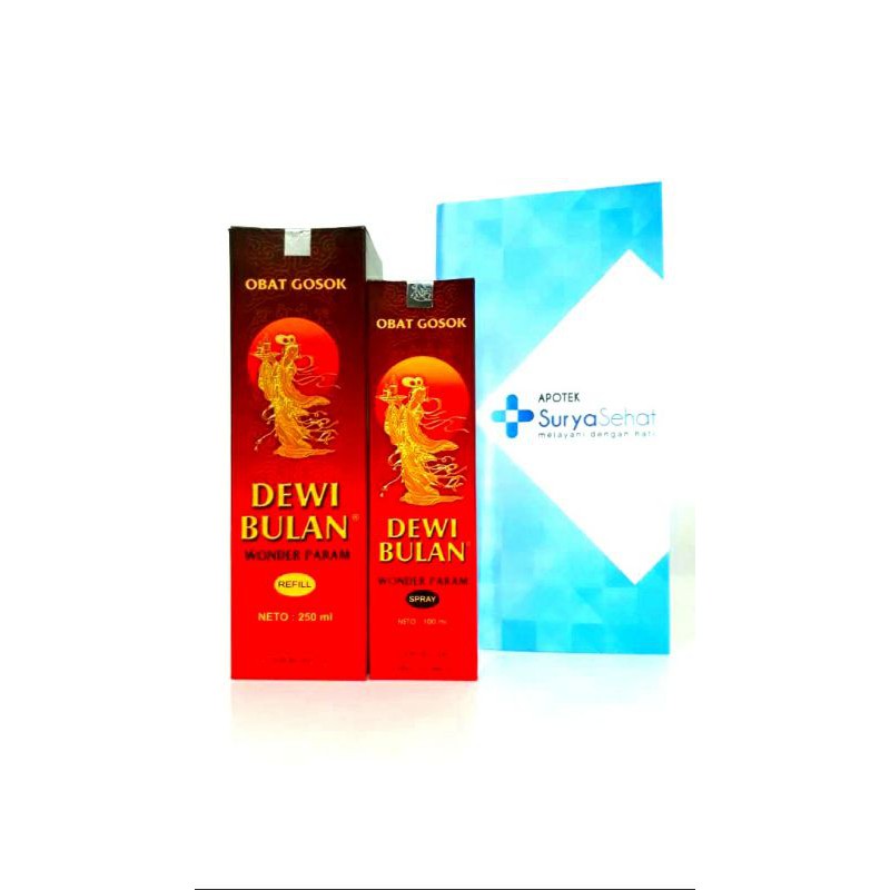 Obat Gosok Dewi Bulan Wonder Param Spray 100ml/ Refill 250ml