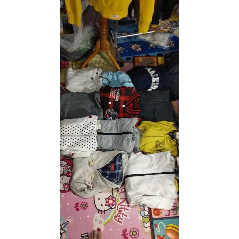 borongan Hoodie kaki