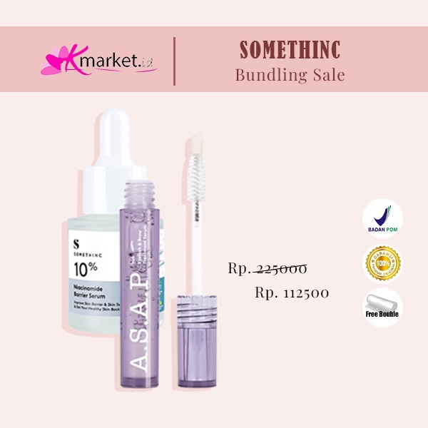 SOMETHINC - Bundling Niacinamide Barier Serum 10% 20ml + Treatment Serum 3,5ml
