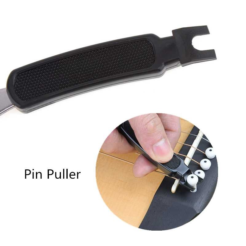 Guitar Tools 3in1 String Winder+Bridge Pins Puller+String Cutter Alat Pengganti Senar Gitar Nyaman