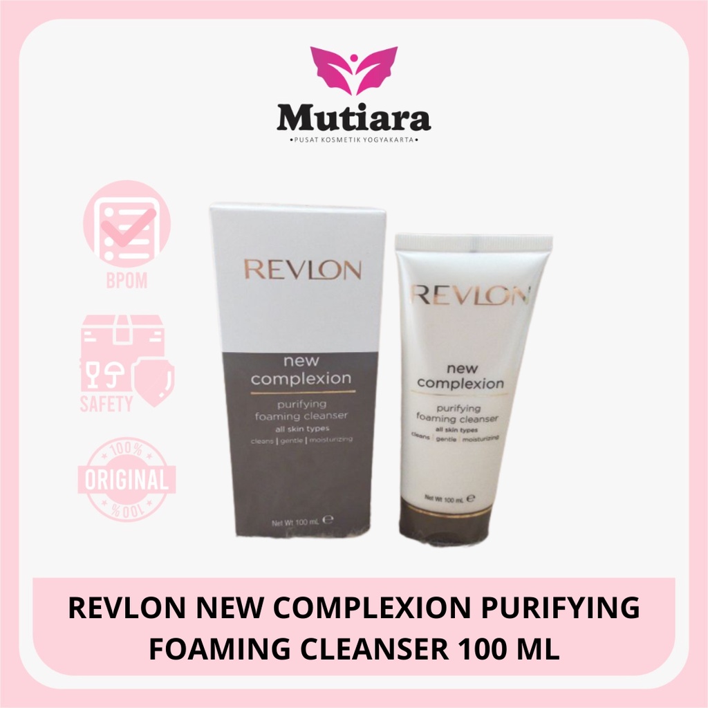 REVLON NEW COMPLEXION PURIFYING FOAMING CLEANSER 100 ML